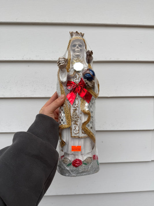 Santa Muerte 13.5in Decor Statue