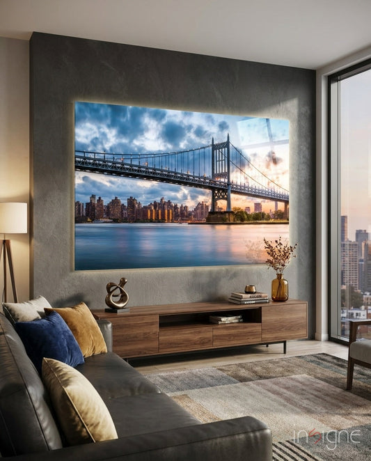 Astoria Park Glass Wall Art