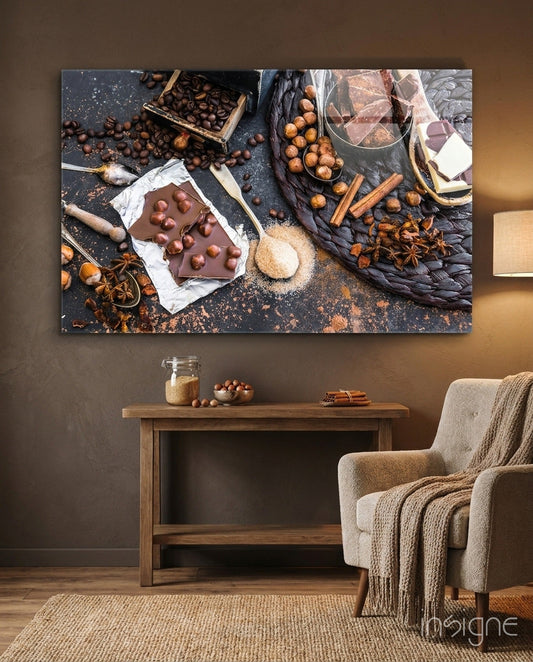 Chocolate Glass Wall Art
