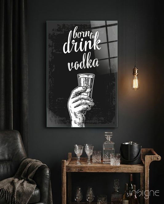 Vodka Glass Wall Art