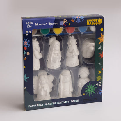 Strawberry Kazoo™ Paint-Your-Own Nativity Scene DIY Craft Kit