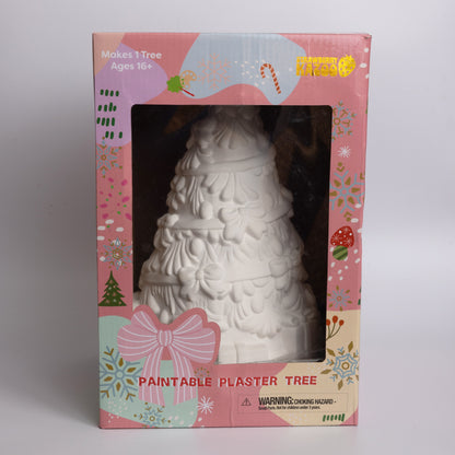 Strawberry Kazoo™ Paint-Your-Own Ceramic Christmas Tree DIY Craft Kit