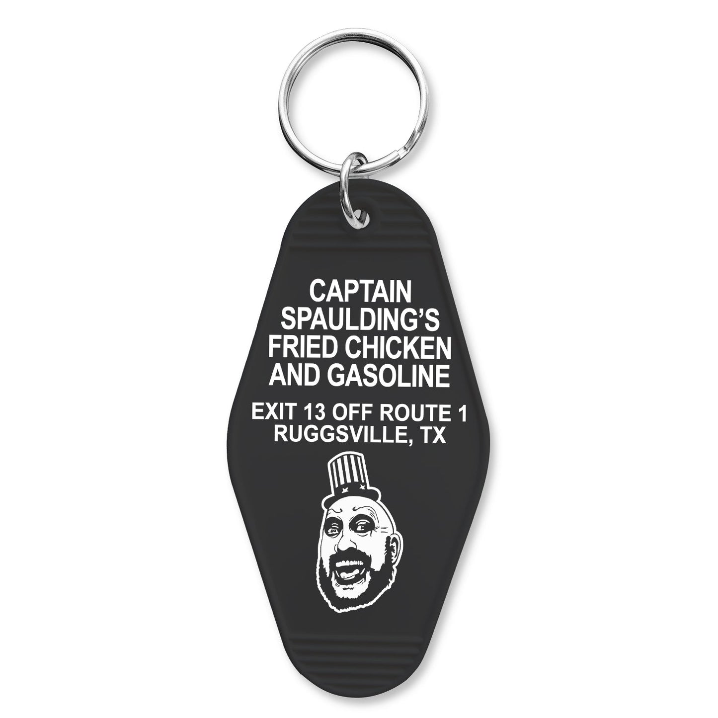 Fried Chicken and Gasoline Keychain