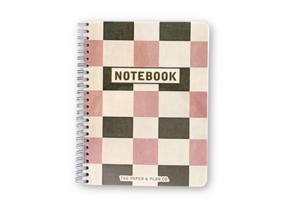 2027 Checkered Daily Planner Premium Bundle