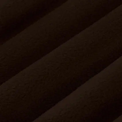 Coffee Cuddle 3 Extra Wide Solid Minky Fabric per yard