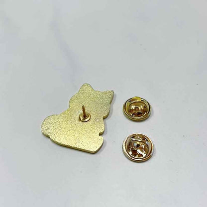 Corgi Drinking Boba Enamel Pin – Cute Dog and Bubble Tea Gift