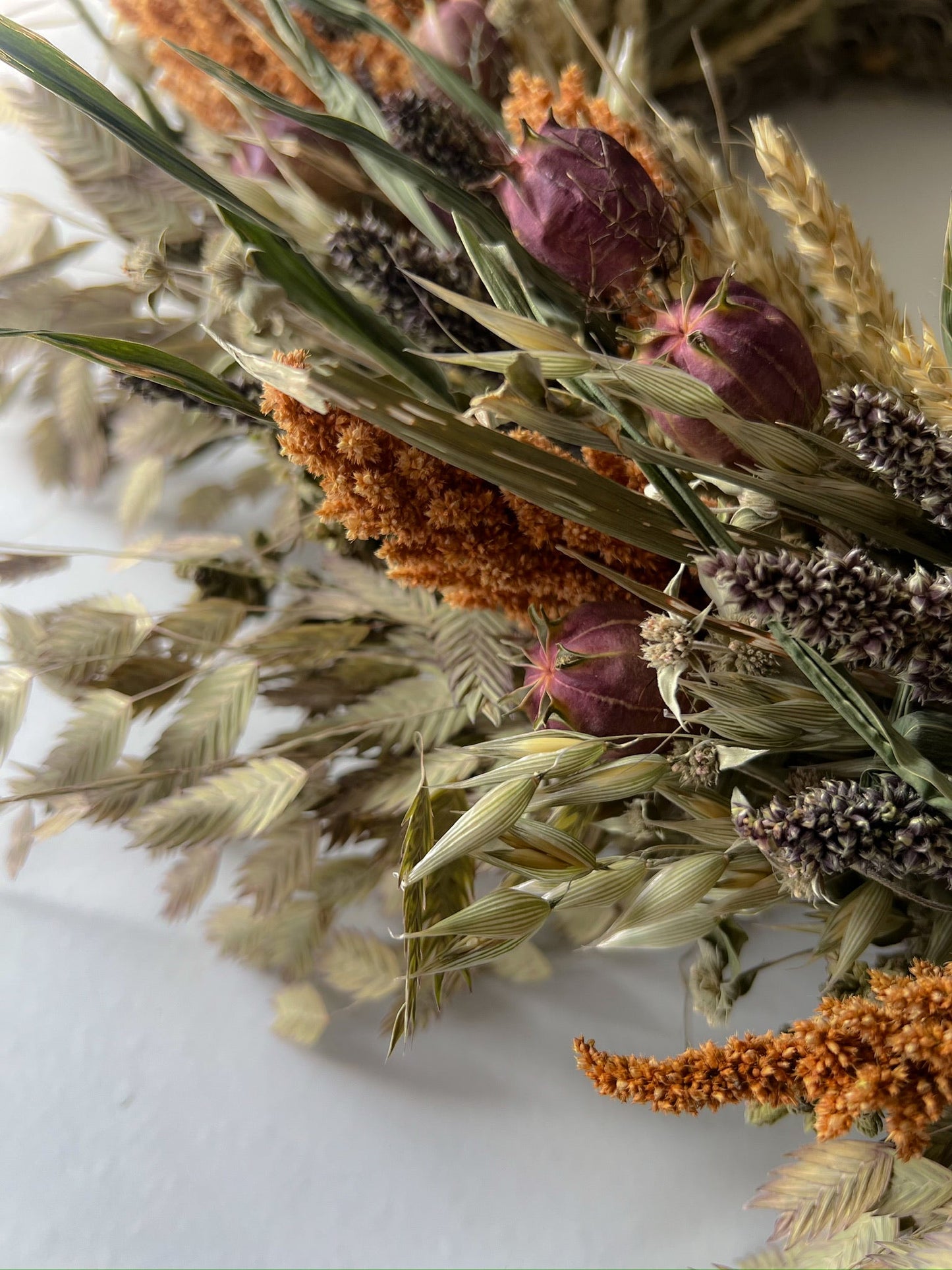Dried Wreath-King Harvest