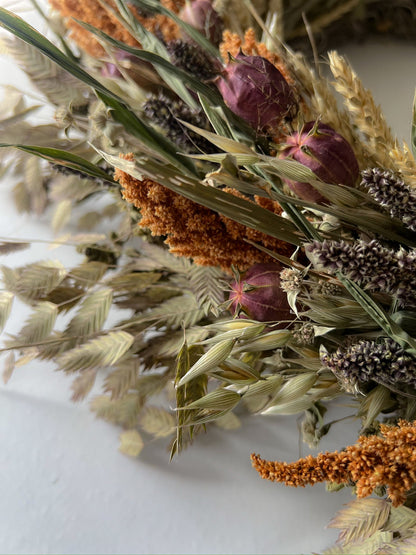 Dried Wreath-King Harvest
