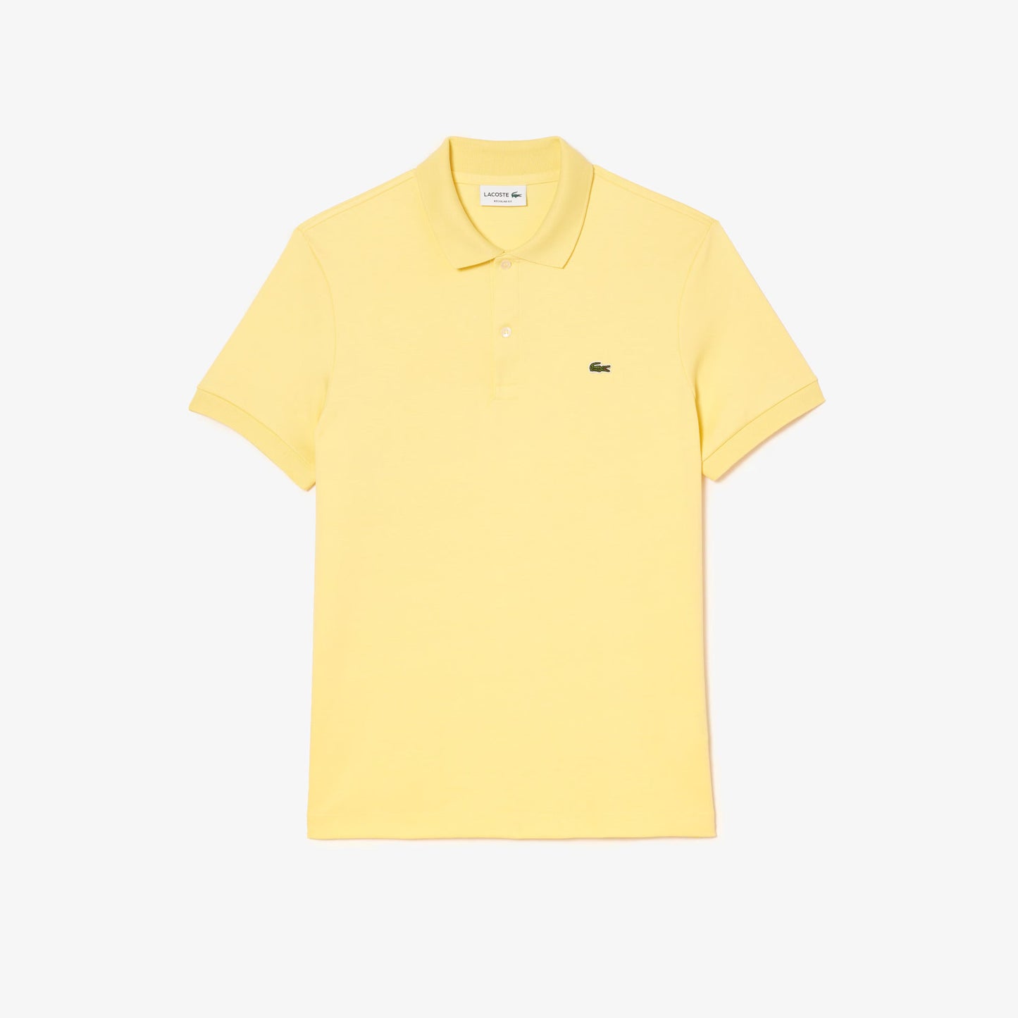 Lacoste Men's Short Sleeve Pima Jersey Interlock Regular Fit Polo Shirt