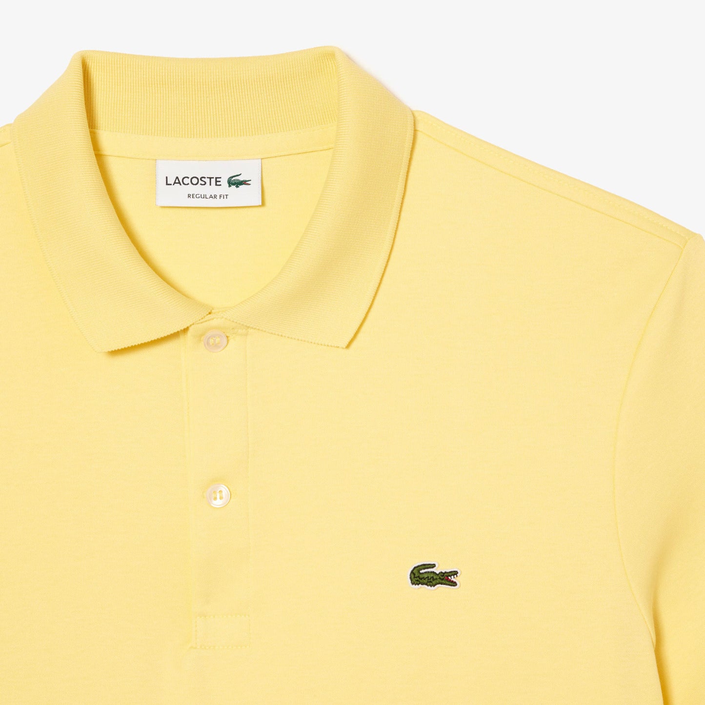 Lacoste Men's Short Sleeve Pima Jersey Interlock Regular Fit Polo Shirt
