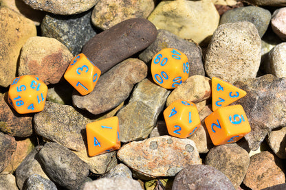Essence of Tiger Ocean Orange w/Blue Numbers