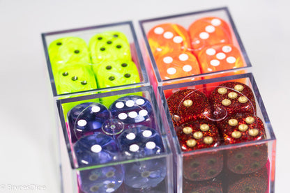 Factory-Second 16mm Dice Set d6 FS16MM Seconds | 12 Dice Block