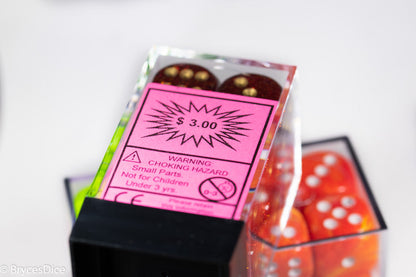 Factory-Second 16mm Dice Set d6 FS16MM Seconds | 12 Dice Block
