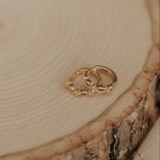Isla Lace Hoops