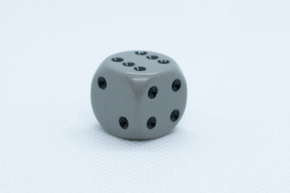 Chessex Opaque 16mm Pipped d6 Standard Dice Collection - Classic Colors - Available Individually