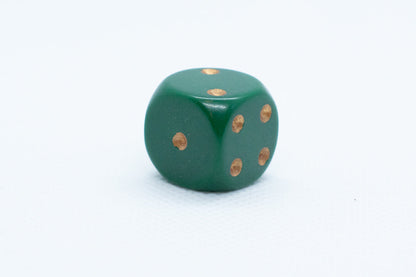 Chessex Opaque 16mm Pipped d6 Standard Dice Collection - Classic Colors - Available Individually