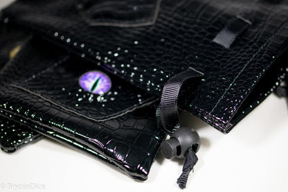 Dragon Scale Dice Bag 6x4 Inch w/Dragon Eye