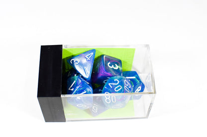 Chessex Festive Waterlily Blue/white (Multiple Options) *read description*