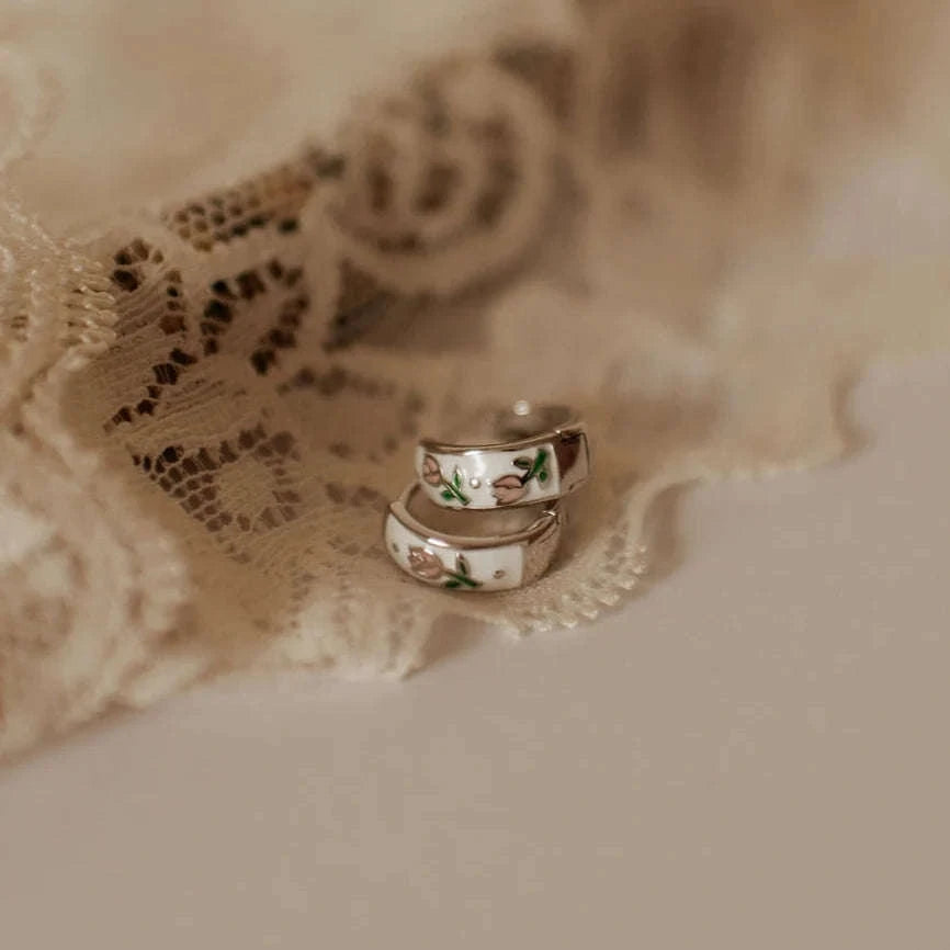 Eloise Tea Cup Hoops Otarealm