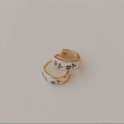 Daphne Tea Cup Hoops Otarealm