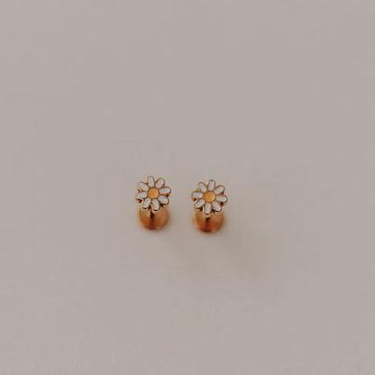 Carolina Daisy Flat Back Studs