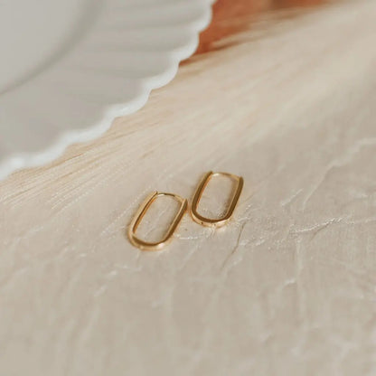 Avery Gold Hoops