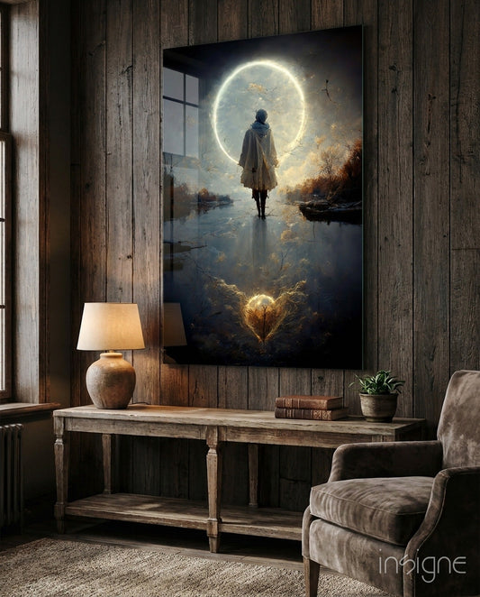 Tranquility Glass Wall Art || Designer Collection