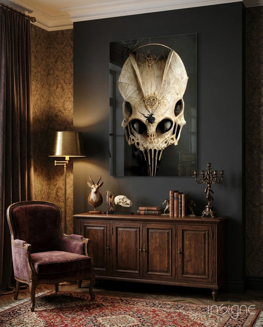 It's Skull Glass Art  || Designer Collection
