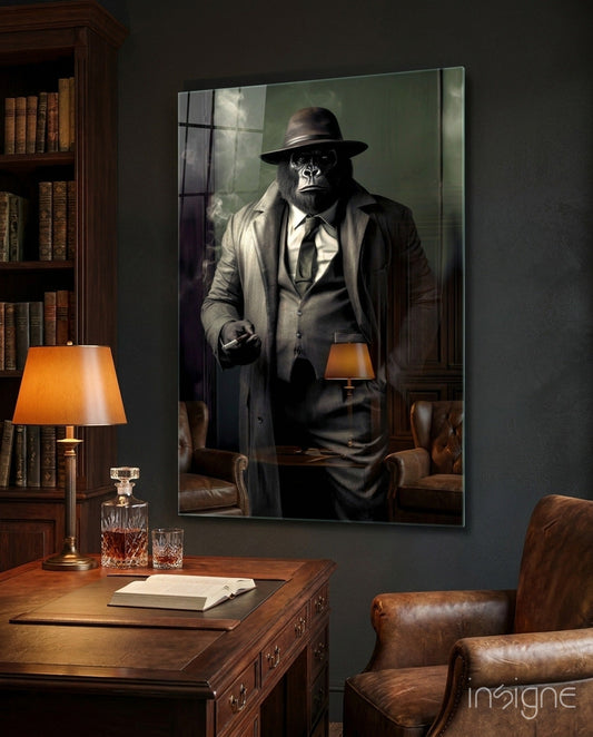 Mr, Inspector Glass Wall Art|| Designer's Collection
