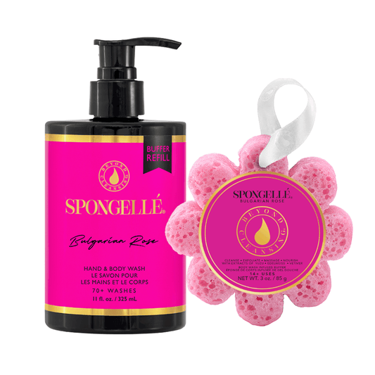 Bulgarian Rose Wild Flower & Body Wash Refill Set Otarealm
