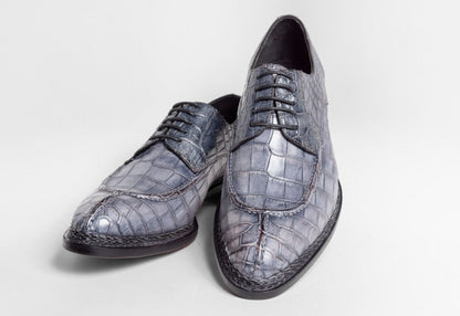 Maurice Dallas Alligator Oxford - Grey