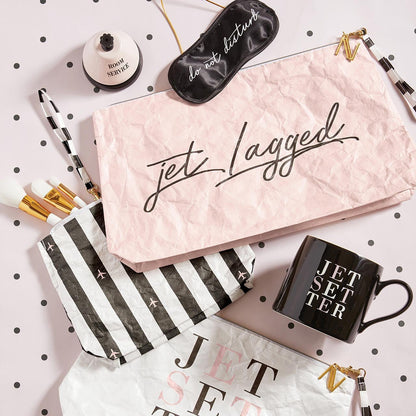 Do Not Disturb Eye Mask + Out of Service Stemless Wine Glass Gift Set