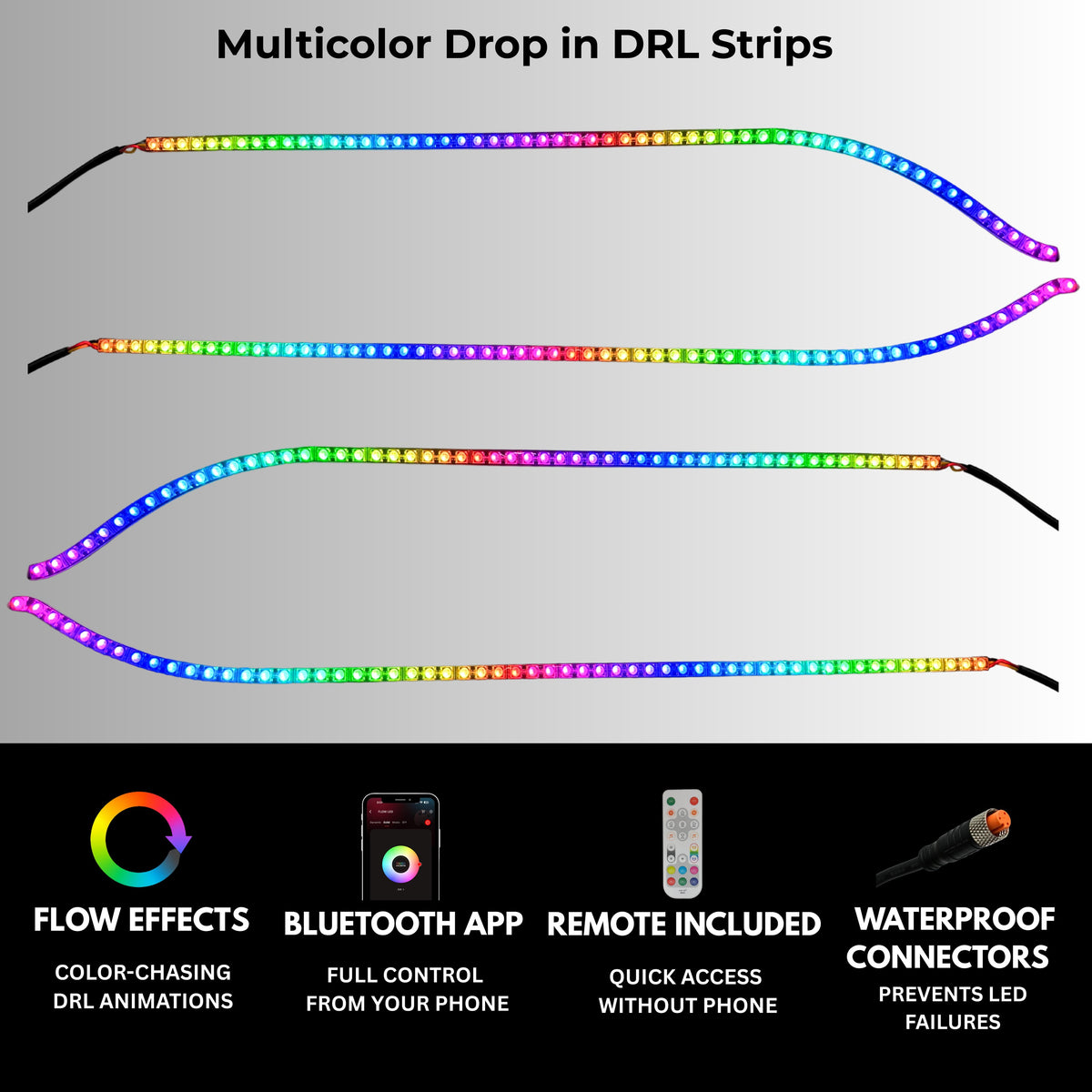 Dodge Charger Flow Series DRL Boards (2015-2024)
