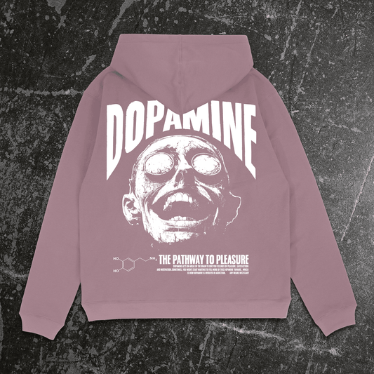 Dopamine Pullover Hoodie Washed Plum Otarealm