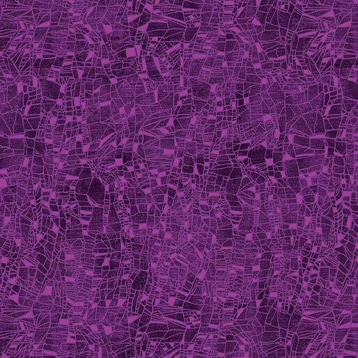Plum Cirrus Tonal Texture Cotton 44"/45" Fabric Per Yard