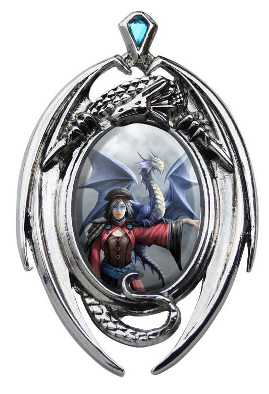 Look To The East Cameo by Anne Stokes