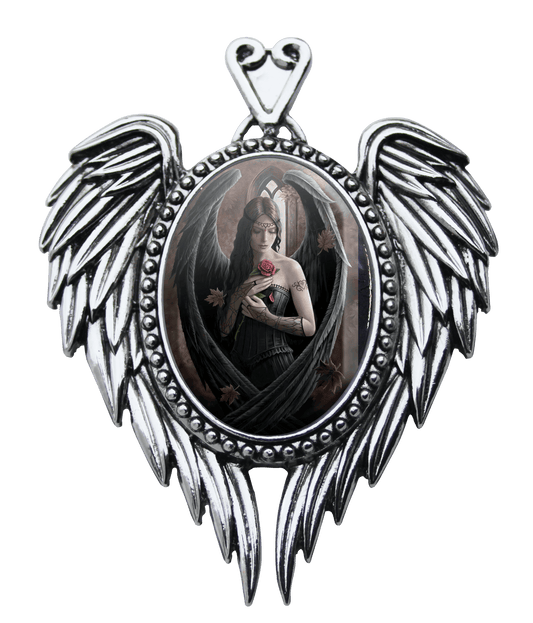 Angel Rose Cameo by Anne Stokes Otarealm