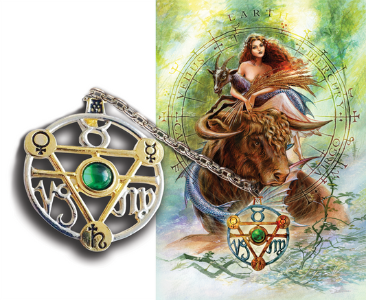 Elemental Earth Talisman and Card