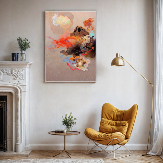 Canvas Print: "Ethereal Unfolding"
