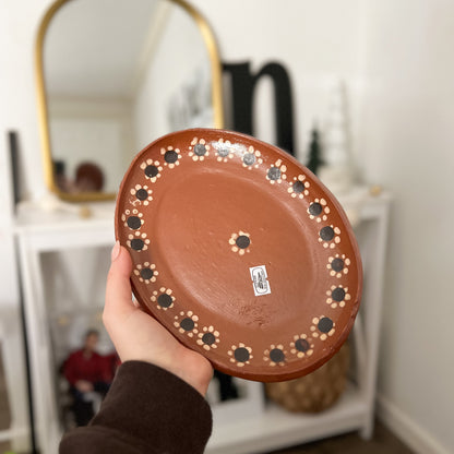 Oval Traditional Pottery Plates Ovalado