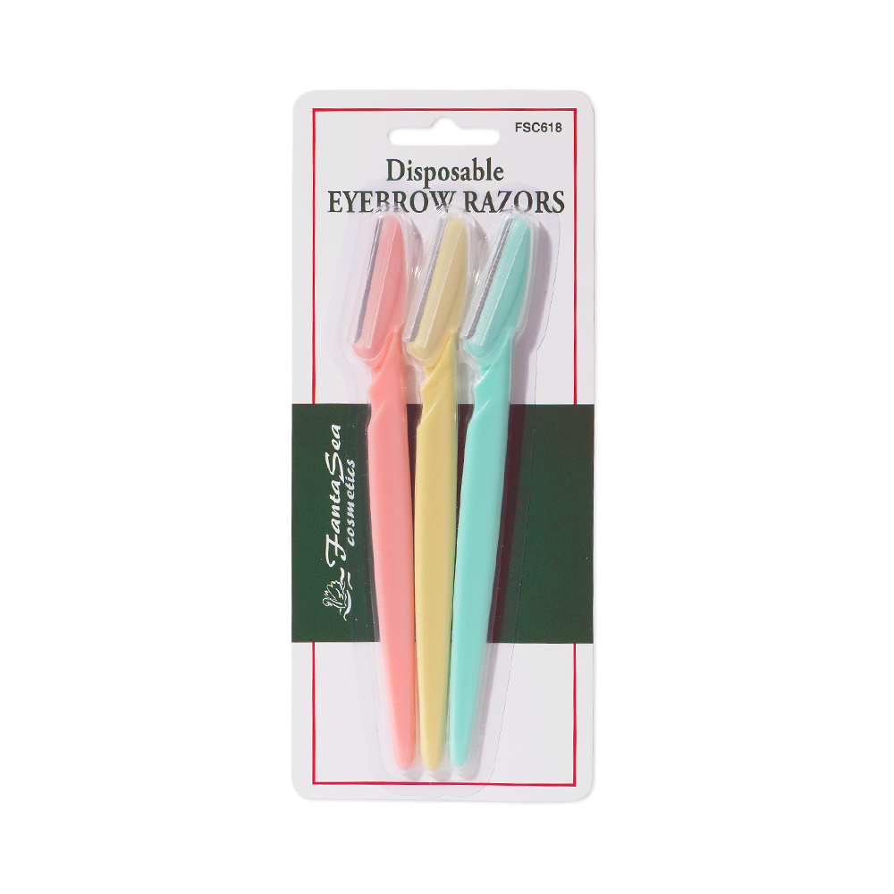 FantaSea Disposable Eyebrow Razors 3ct