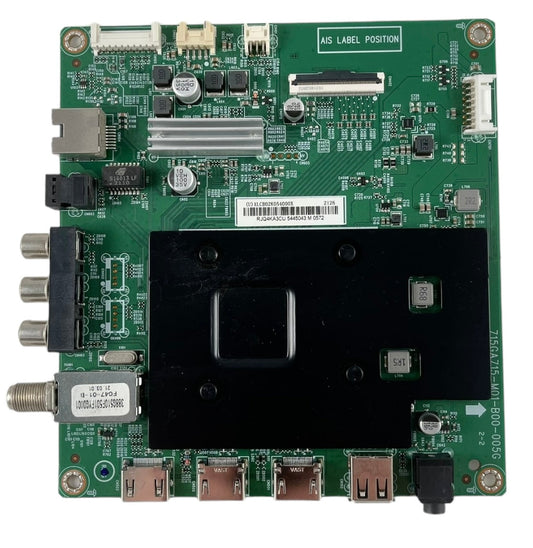 Insignia 756TXLCB02K054000X Main Board for NS-50F301NA22 REV.B Otarealm