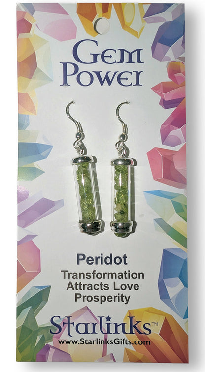 Peridot Earrings for Transformation, Attracting Love & Prosperity