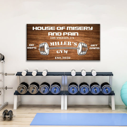 Gym Sign XII