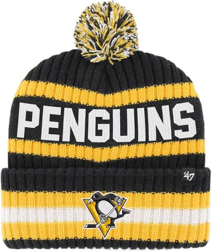 PITTSBURGH PENGUINS BERING '47 CUFF KNIT OSF / BLACK / A Otarealm