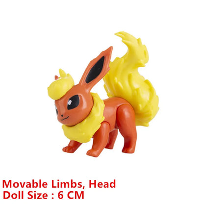 Pokemon Anime Figures Pikachu Mewtwo Charmander Blastoise Gurado Pet Action Model Toy Gifts 4-13 CM