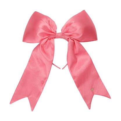 Pink Jumbo Bow Headband (Single or Set of 4)