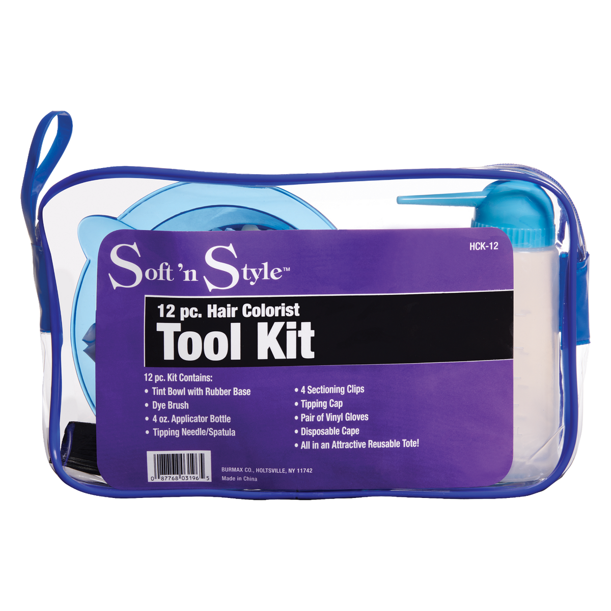 Soft 'n Style Hair Colorist Tool Kit - 12 pc