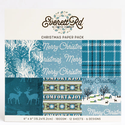 Winter Wonderland 6x6 Paper Pack Everett Rd. By Cathe Holden