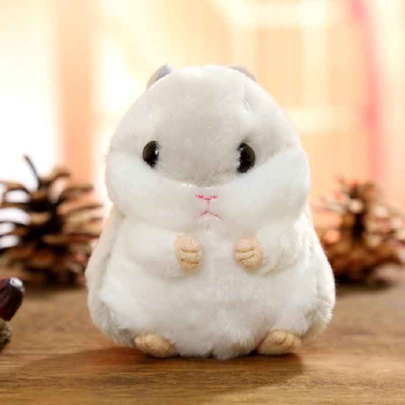 Cute Hamster Backpack Charm Keyring for Animal Lovers
